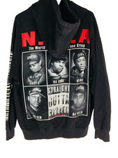NWA Straight Outta Compton 1988-1990 Vintage Rap Hoodie Distressed Size XXL