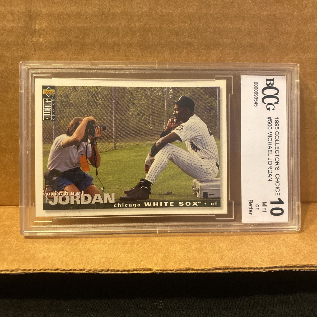 マイケル・ジョーダン　1995年限定　UperDeck社 1995 Upper Deck Collector's Choice - #500 Michael Jordan | eBay