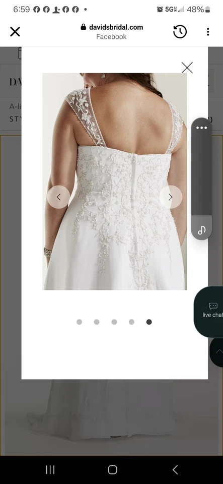 大码28W婚纱礼服 — 第 2/3 张图片