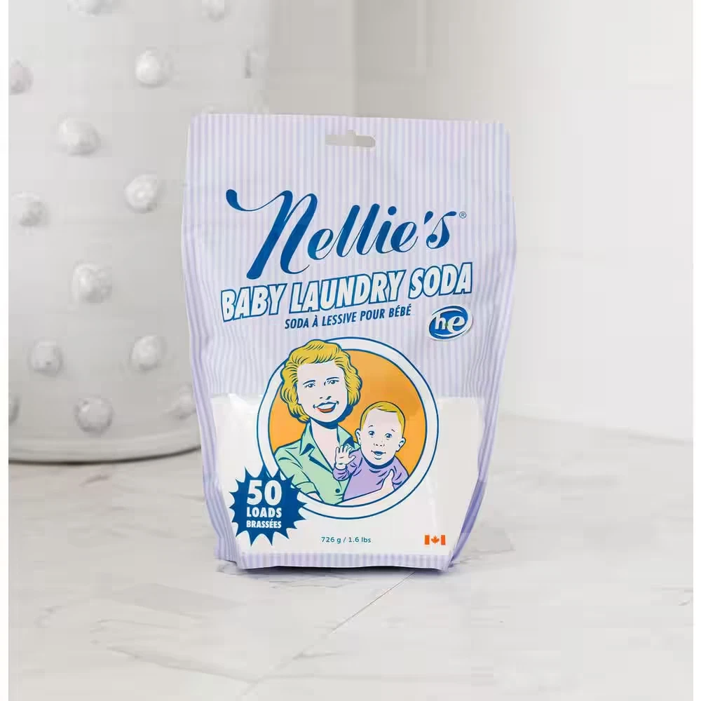 Fragrance Free Powder Laundry Detergent Pouch, Baby Safe, 1.6 Lbs.
Opens in a new window or tab