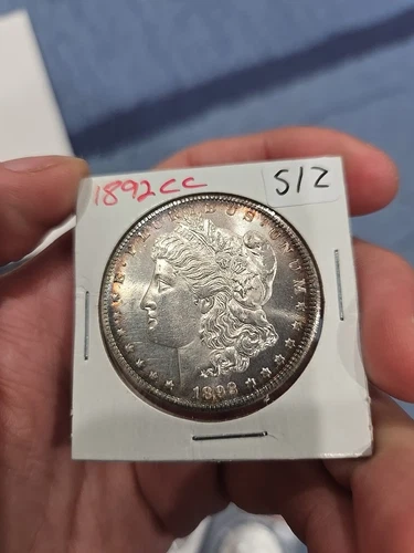 1892 cc morgan dollar brilliant Uncirculated