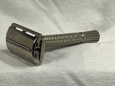 Vintage 1965 Gillette Flare Tip Super Speed DE Safety Razor K4 *Made in USA*