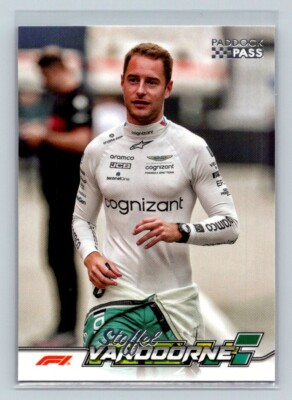 2024 Topps Paddock Pass Formula 1 F1 #21 Stoffel Vandoorne Aston Martin Aramco