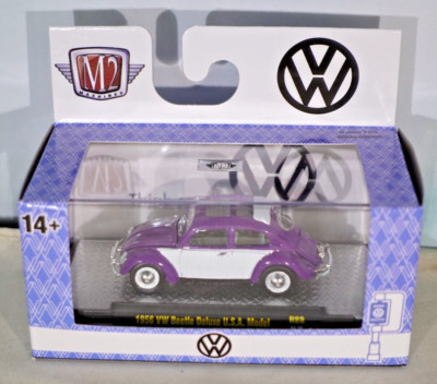 1/64th M2 Machines Auto Thentics R88 1956 VW Beetle Deluxe USA Model
