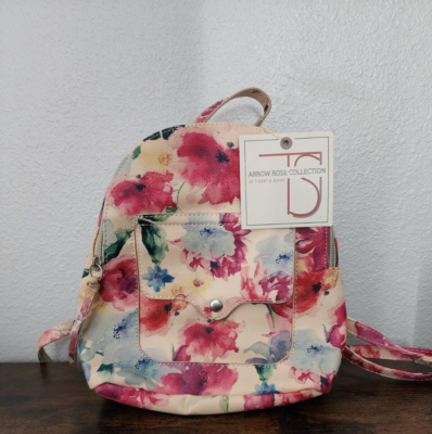 Arrow Rose Collection by TSJ Floral pattern Backpack NEW  display picture 2