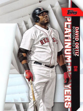 2021 Topps Platinum Players David Ortiz Die-Cut #PDC-67 NM/MT BOSTON RED SOX