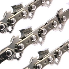 3x Sägekette Vollmeißel 45cm 3/8" 1,5mm 64 TG für Dolmar PS500 C,D, PS510, PS540