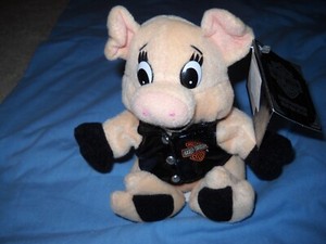 VINTAGE 1997 Harley Davidson RACHET Hog 6" with TAG