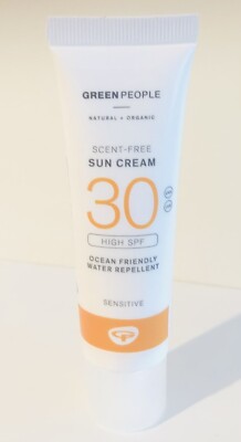 Green People Natürliche Bio Duftfreie Sonnencreme mit hohem LSF30 30ml NEU  