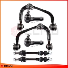 Set Of 6 Fits 2006-2008 Lincoln Mark LT Front Control Arm And Ball Joint Tie Rod