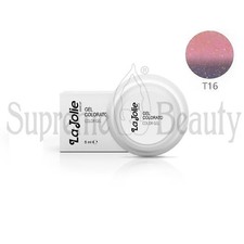 LA JOLIE GEL COLOR UV TERMICI RICOSTRUZIONE UNGHIE NAIL ART ESTETISTA COLORE T16
