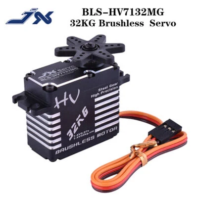 JX BLS-HV7132MG 32KG 180 Degrees HV High Steel Gear Digital Brushless Servo