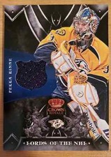 Pekka Rinne 2012-13 Panini Crown Royale Lords of the NHL BLACK Jersey (#LN-PR)
