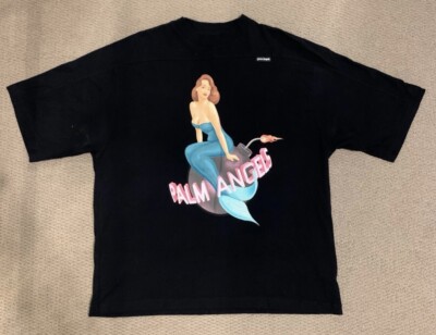 Palm Angels Mermaid T- Shirt Size M | eBay
