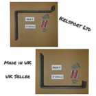 Heavy Duty Steel Scaffold Board Rustic Shelf Brackets 203mm 8inch Made in UK