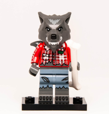 New LEGO Monsters CMF Series 14 - Wolf Guy (col14-1) 71010 Werewolf (blk