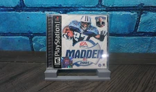 Madden NFL 2001 (Sony PlayStation 1 PS1, 2000) Game, Case, and Manual