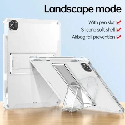 Schutzhülle mit Stifthalter Für iPad Air 4/5th 10/9/8/7/6/5th Pro 11 12.9 Case - Bild 1 von 4