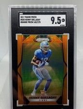 KENNY GOLLADAY 2017 PANINI PRIZM ORANGE PRIZM /275 ROOKIE CARD RC #283 SGC 9.5