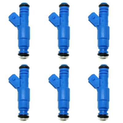 6pcs Fuel Injectors Upgrade for Ford  F47E-A2E 1986-1993 Ford Mercury 3.0L 2.3L