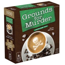 BePuzzled Grounds for Murder Jigsaw Puzzle