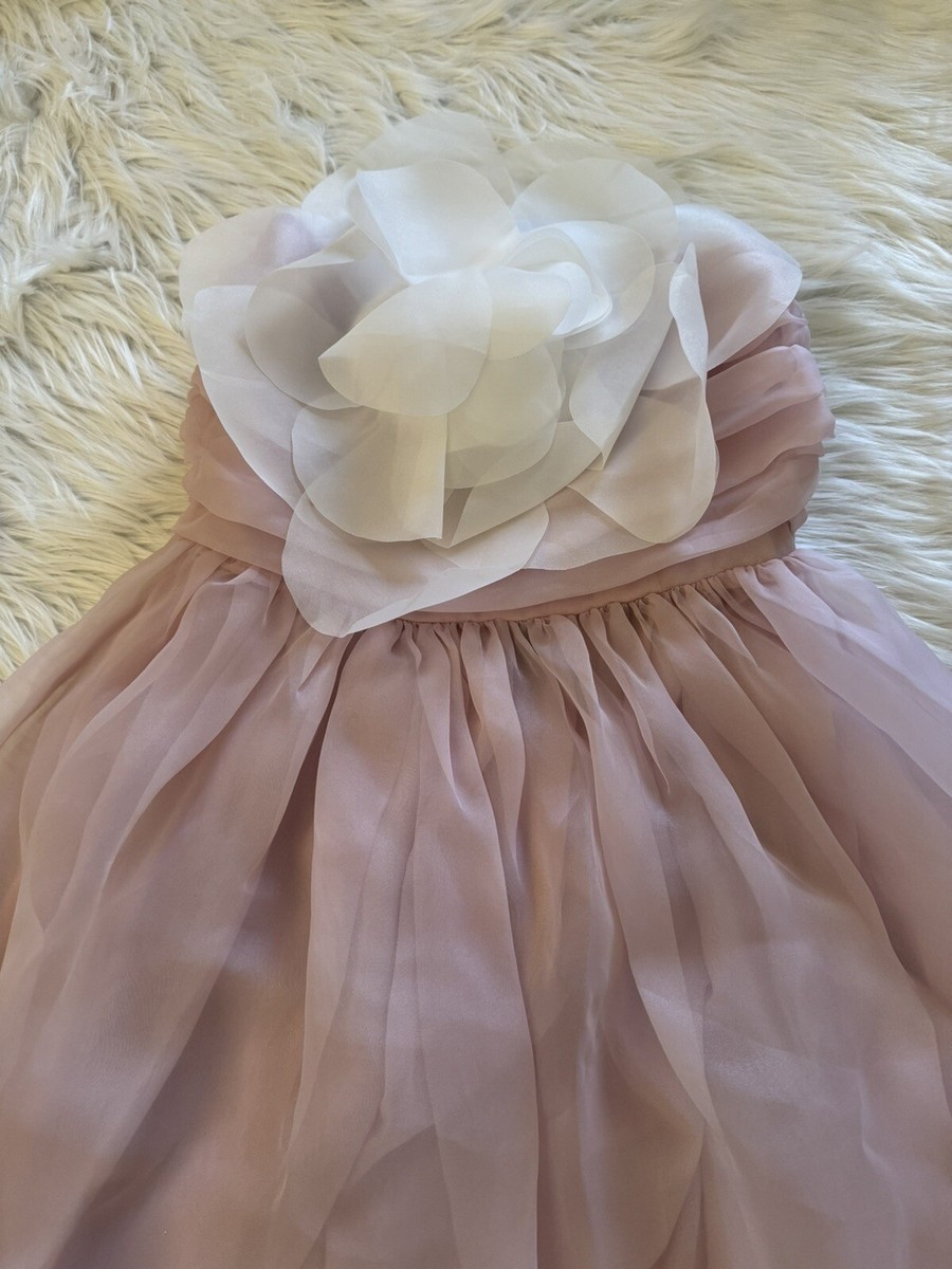 knee length dresses for ladies Floral Appliqué Tulle Midi Dress main image 0