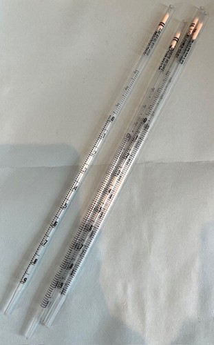 Pipette sierologiche Polistirolo Kimble 1 ml in 1/100 TD-EX confezione da 50 - Foto 1 di 2