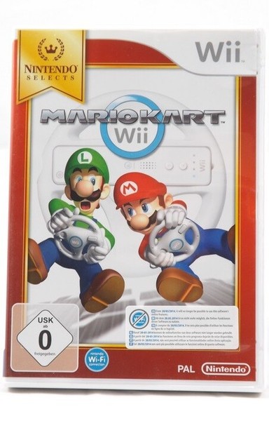 Mario Kart Wii -Nintendo Selects- (Nintendo Wii/Wii U) Spiel I. Ovp - Sehr Gut-image