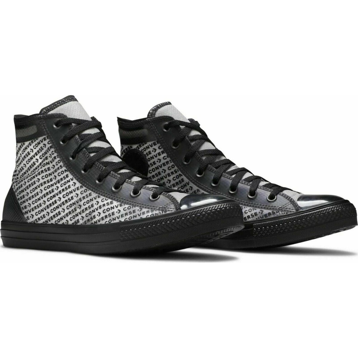 NWB Converse Chuck Taylor All Star Hi Translucent Black Shoes