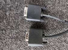 1ft 1feet SVGA VGA Monitor 15PIN M/M Male To Male Cable CORD FOR PC TV HDTV Blue