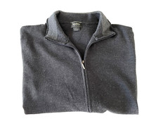 Neiman Marcus Men's 100% Wool Full-Zip Jacket Sweater