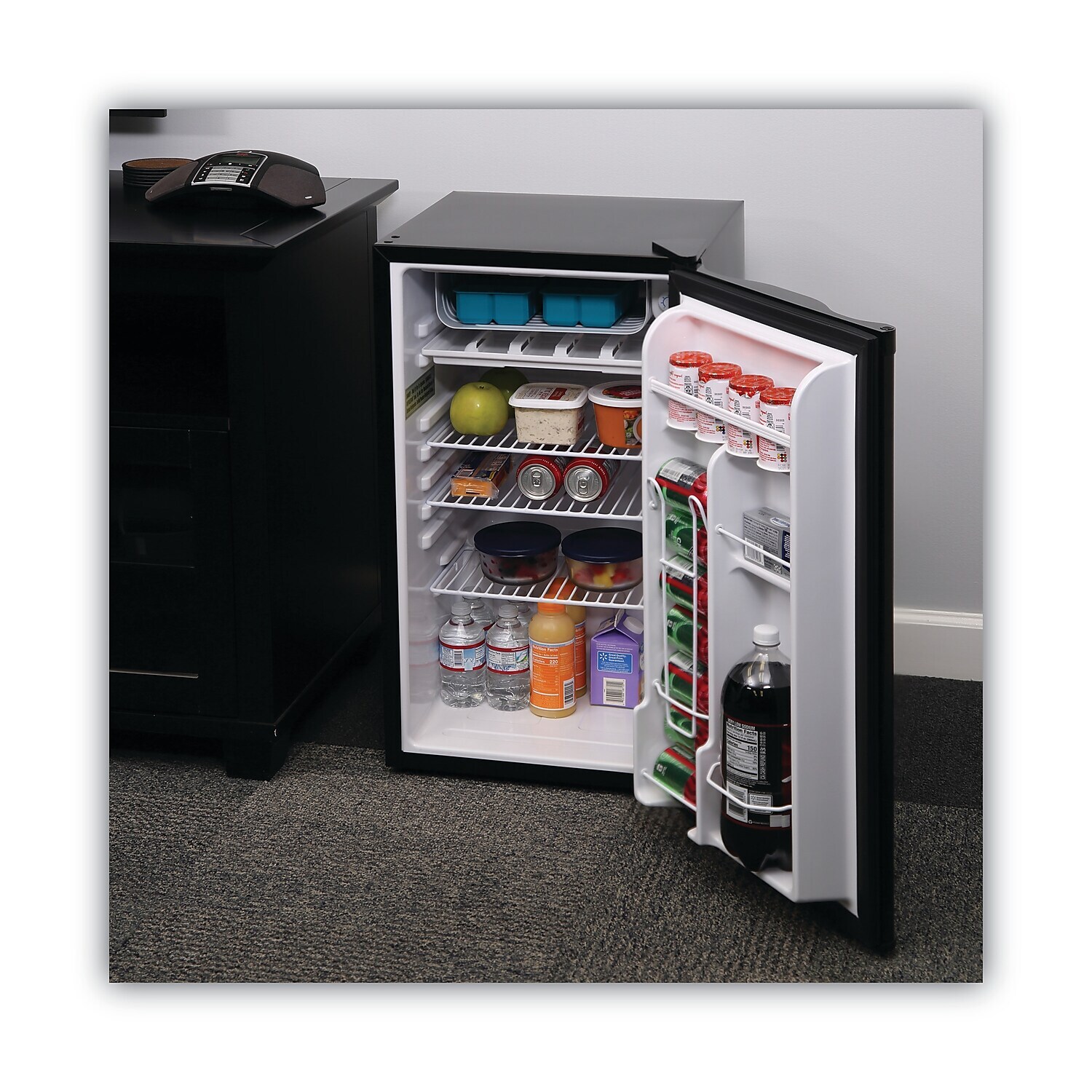 Alera 3.3 CuFt. Refrigerator with Chiller Compartment, Black RF333B