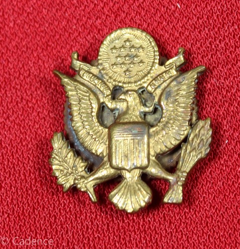 US WW2 Home Front Sweetheart Pin Screw Back Army Officer Lapel Pin ...