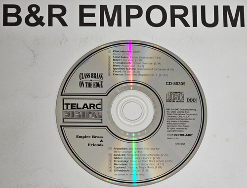Empire Brass 2-CD Lot - A Bach Festival (1986) + Class Brass On The Edge (1993) - Imagen 5 de 6