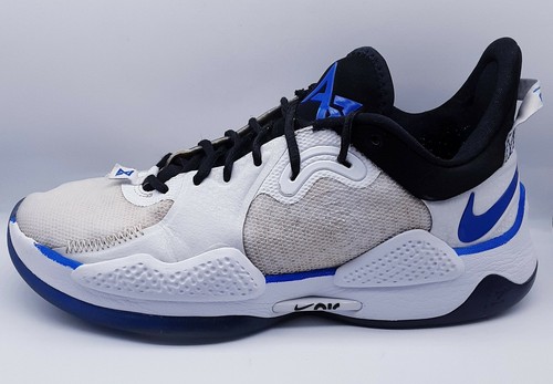 RARE Nike PG 5 PS Playstation Mens Size 10 White Paul George sneakers CW3144-100