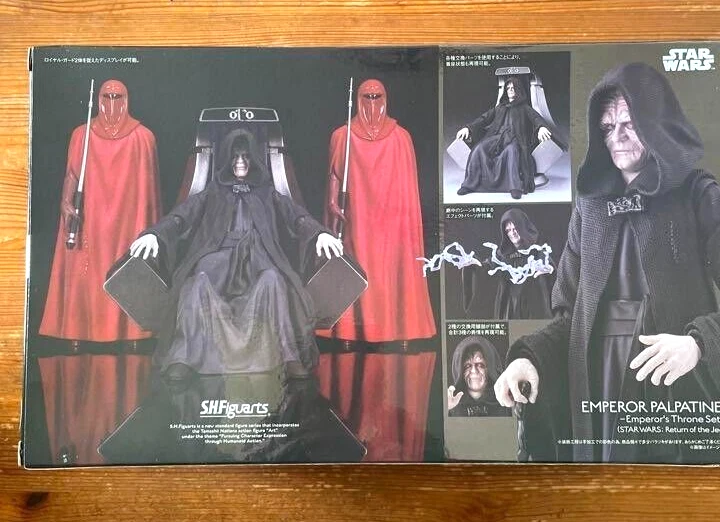 S.H. Figuarts Star Wars Emperor Palpatine Throne Room Figure Set