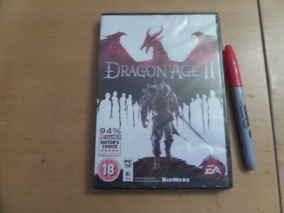 Dragon Age II 2 By Bioware 2011 NEW Still Sealed PCMACDVD