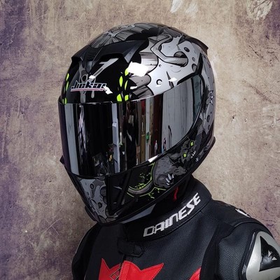 Motorcycle Helmet DOT Approved Safety Double Lens Full Face Motorbike Helmets