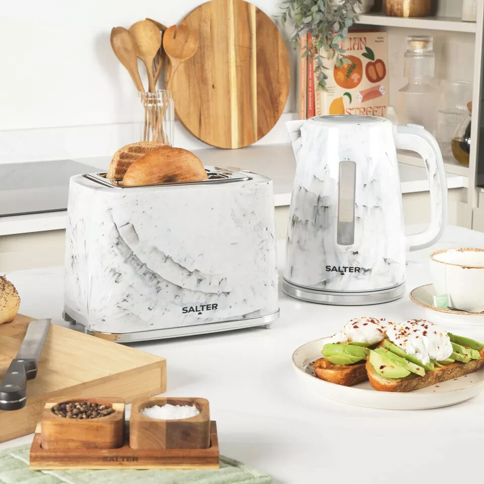 Microwave Matching Kettle And Toaster Set Electric Kettle And