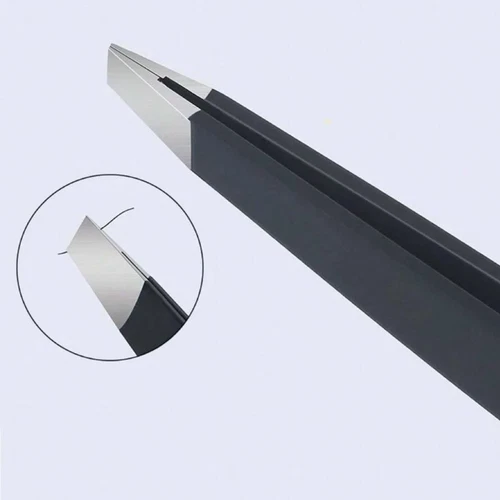 6Pcs Professional Tweezers Multi-Purpose Eyebrow Tweezers & Ingrown Facial Hair - Picture 12 of 23