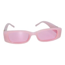 Retro Revival: Pink Rectangle Sunglasses for Timeless Style