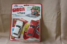 Polistil: gioca Polistil completo di 2 macchine e garage da montare nuovo