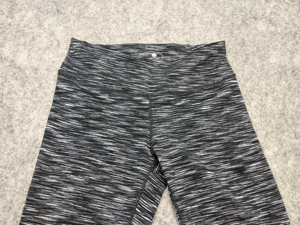 Tangerine Leggings Womens Small Black Gray Cropped Athletic Yoga Pants - Image 4 of 4