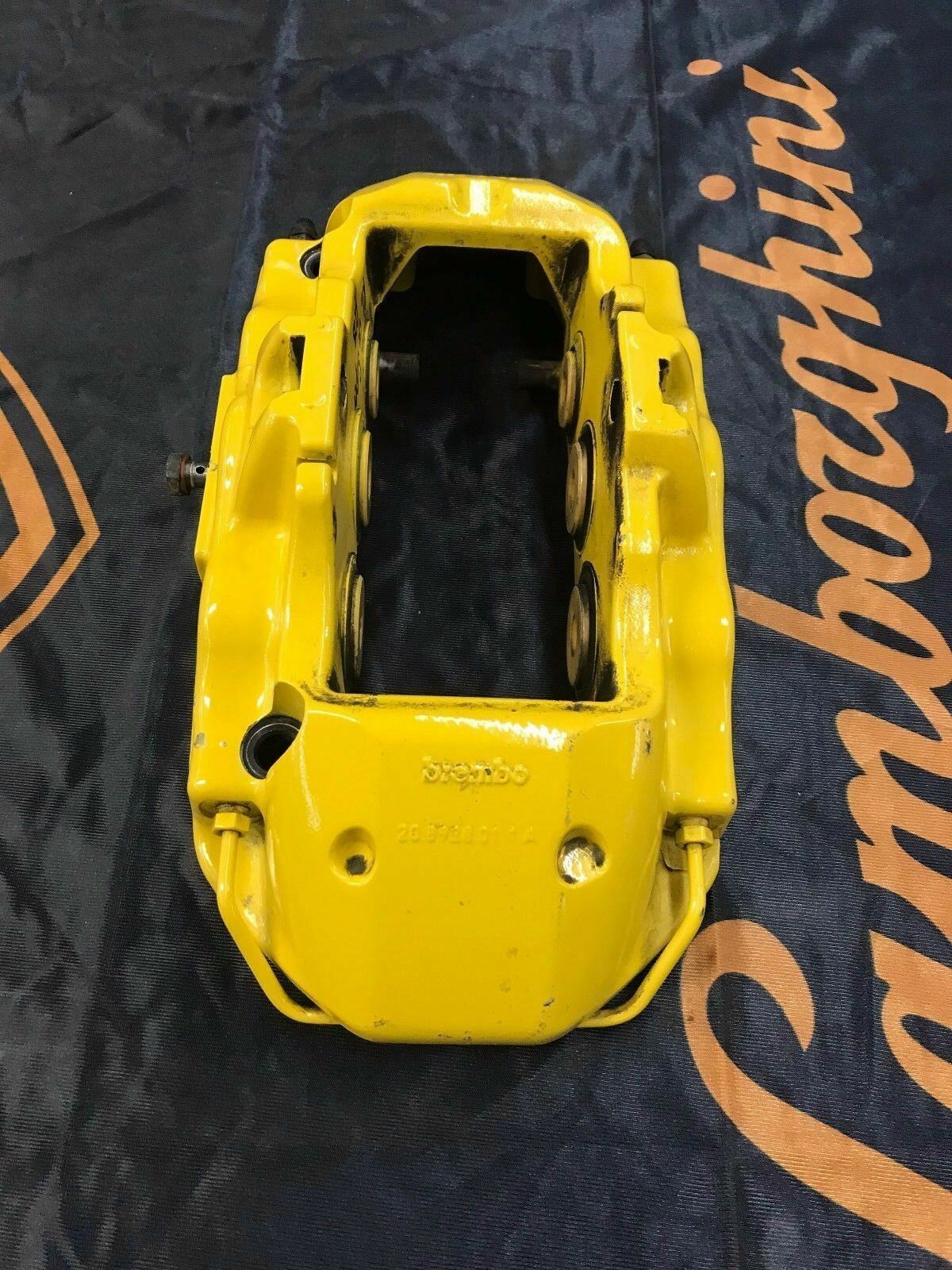 LAMBORGHINI GALLARDO REAR LEFT CARBON CERAMIC BRAKE CALIPER 410615405N