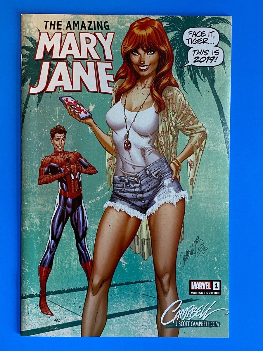 AMAZING MARY JANE #1 (MARVEL 2019) J SCOTT CAMPBELL VARIANT A