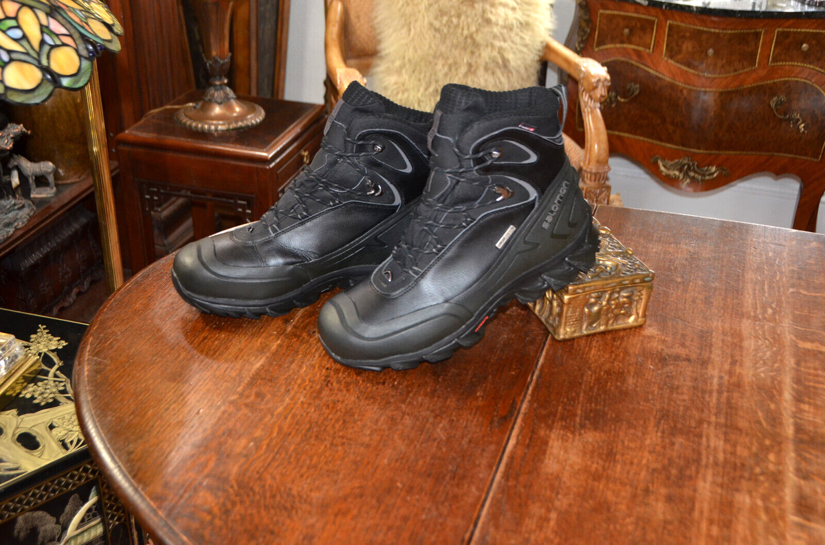 Salomon Anka CS Climatherm Contagrip Black Leather 