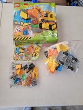 LEGO DUPLO Truck & Tracked Excavator Construction Set 10812 * 100% Complete Box