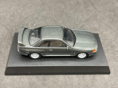 1/64 Kyosho Nissan Skyline GT-R neo BNR32 R32 gray diecast model