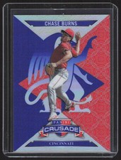 2025 Panini Crusade #65 Chase Burns Crusade Cincinnati Reds