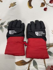 The North Face Youth Kids Ski Snowboard Winter Gloves Red Black Size Small